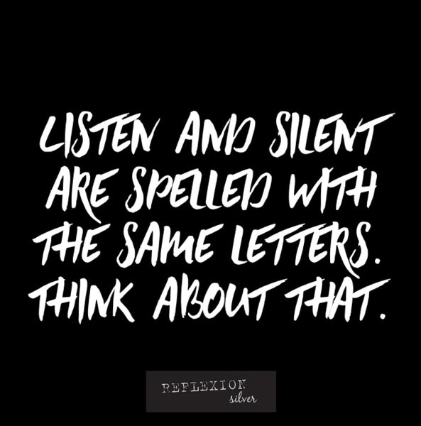 Silent and listen