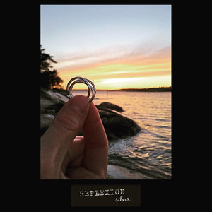 Chain ring at sunset