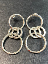 Handgjord flätad öppen ring